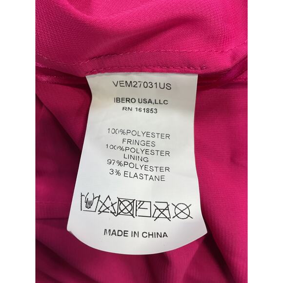 Patbo X 'Alessandra' Pink Ambrioso Crochet Cut Out Maxi Dress Size 4 - Picture 5 of 5